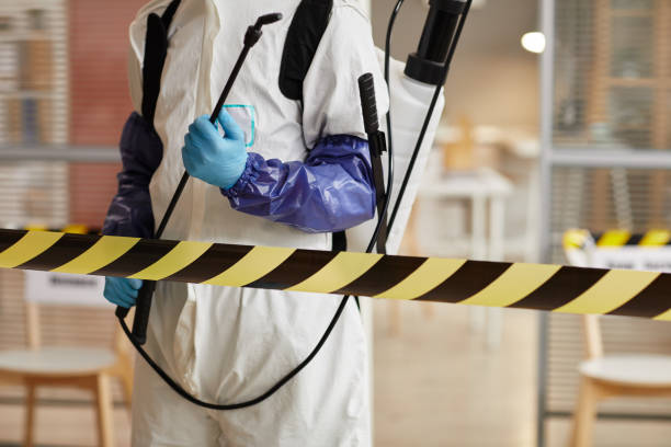 Professional Trauma Scene Cleanup technician working in Lawrenceville, NJ